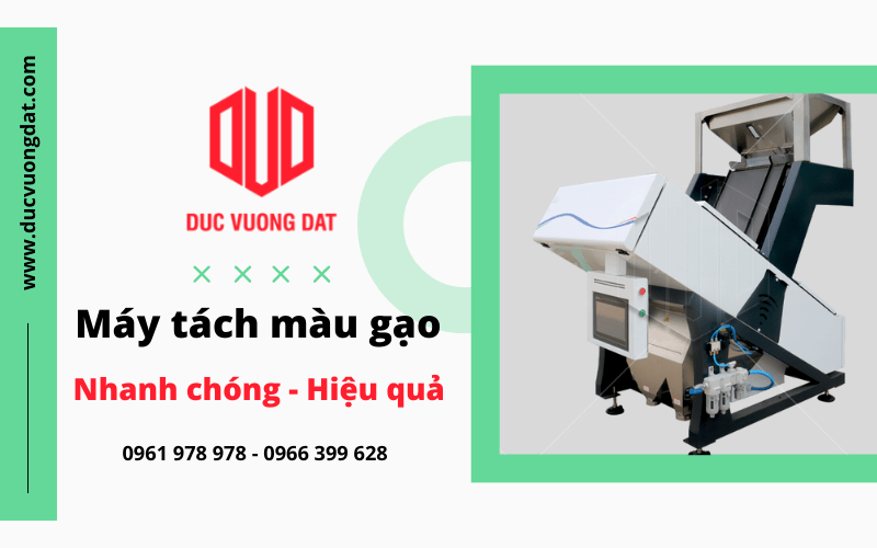 máy tách màu gạo